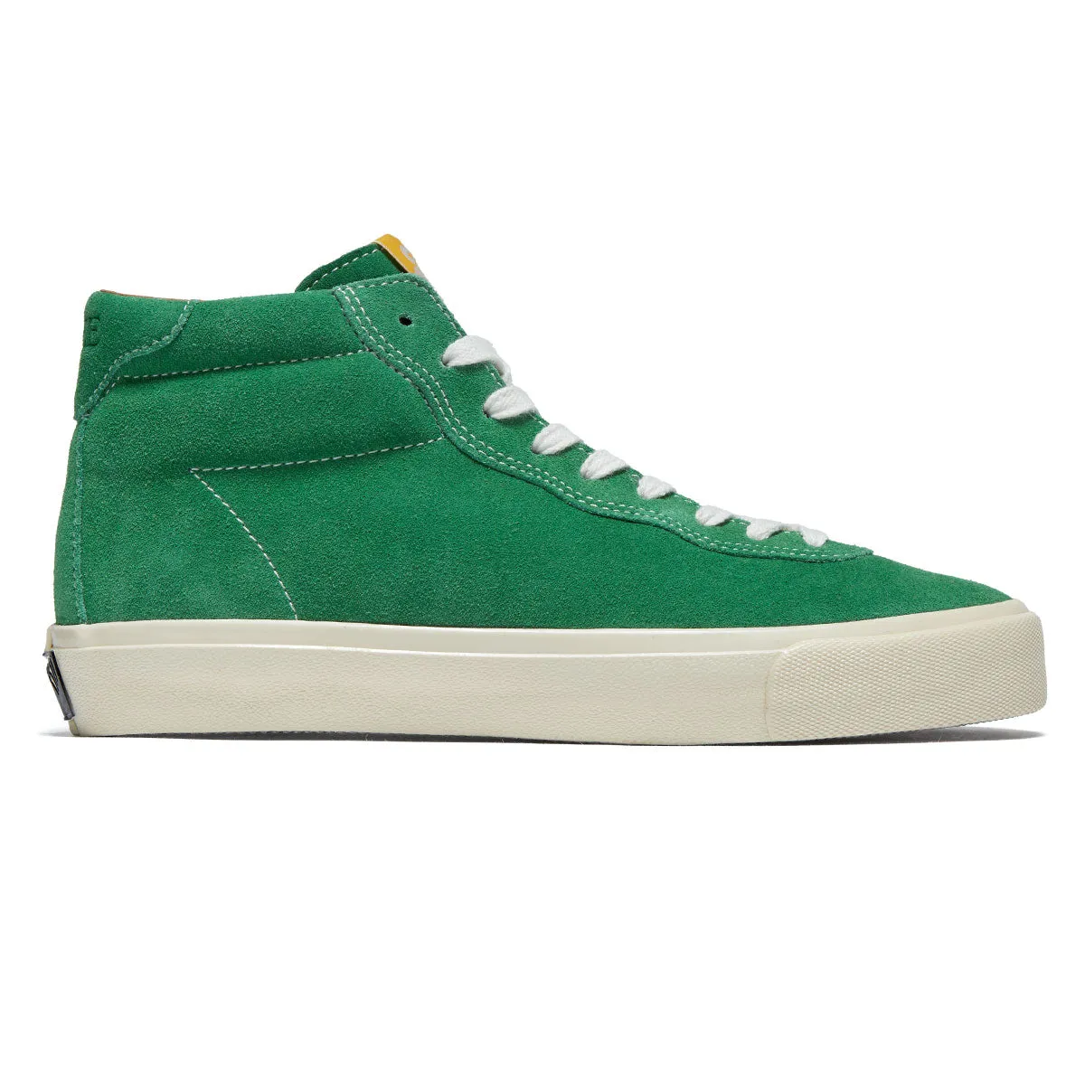 Last Resort AB VM001 Suede Hi Shoes - Kelly Green/White Sole Stability Skate Performance Ride