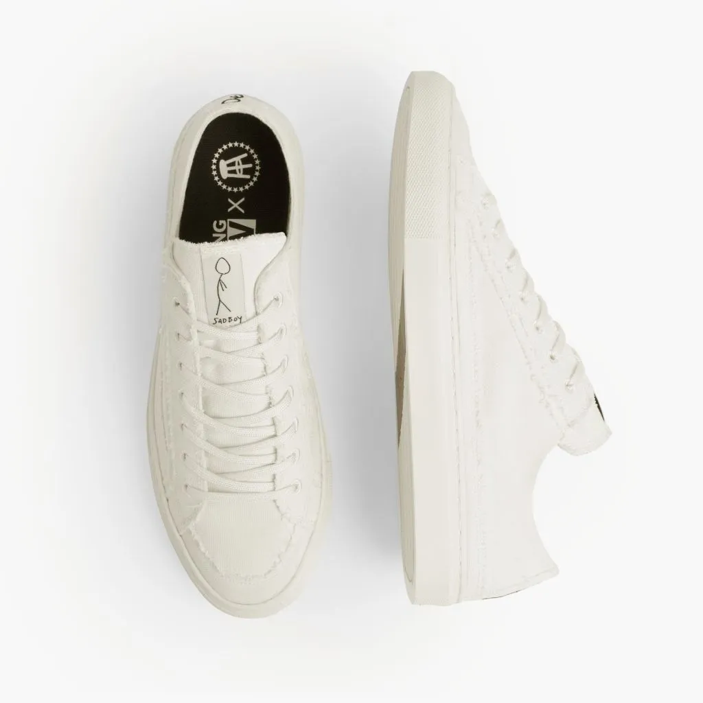 Pet Walk Men's Classic Low Top | Sad Boy