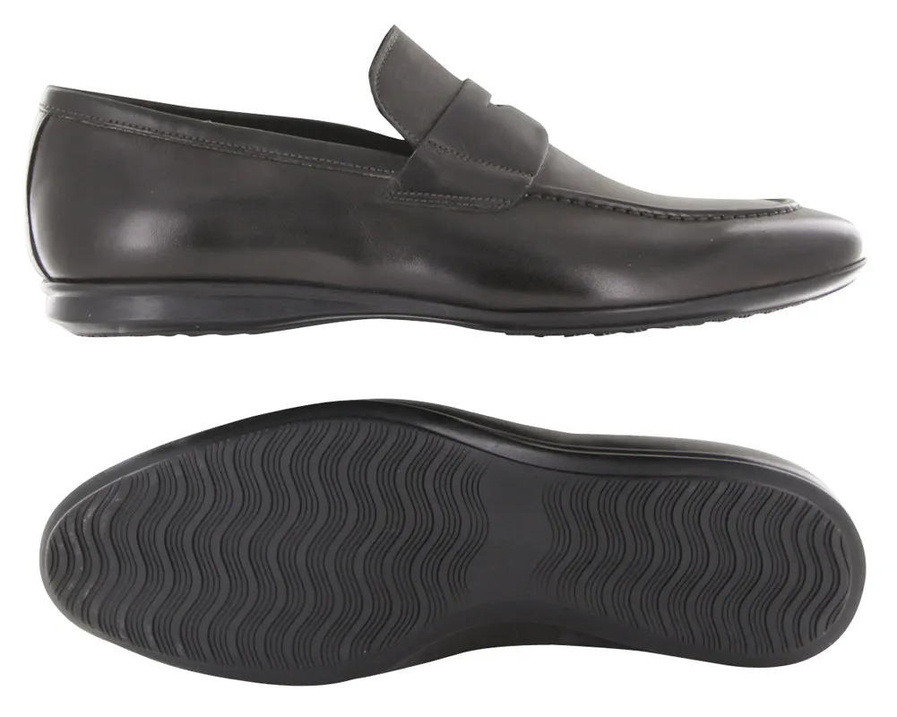 Fiori Di Lusso Dark Brown Penny Loafers Effortless Chic