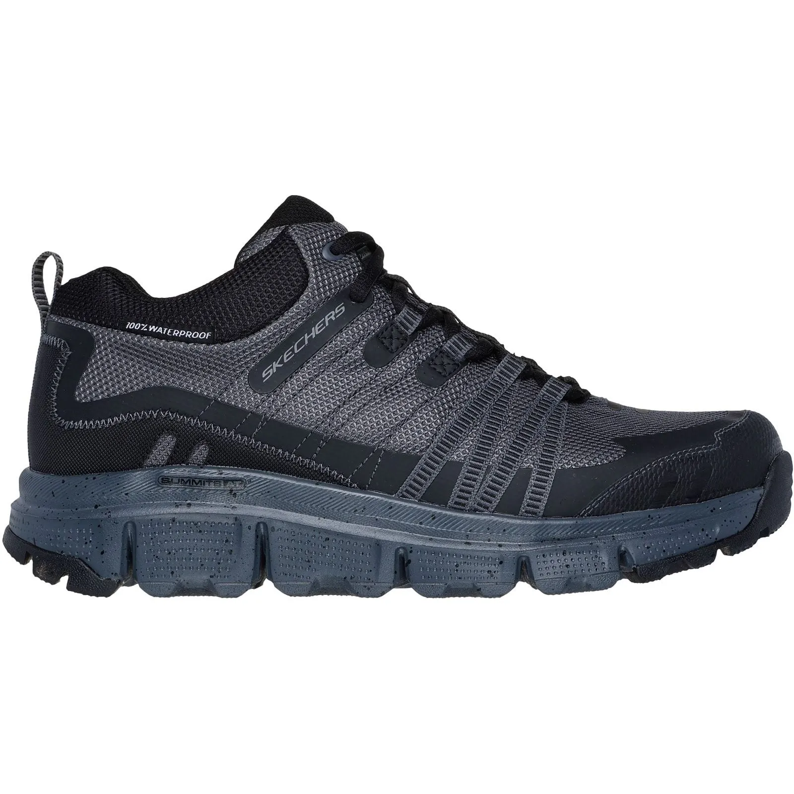 Heavy Impact Protection Comfort Trekking Gear Skechers Mens Summits AT Canobie Hiker Charcoal/Black