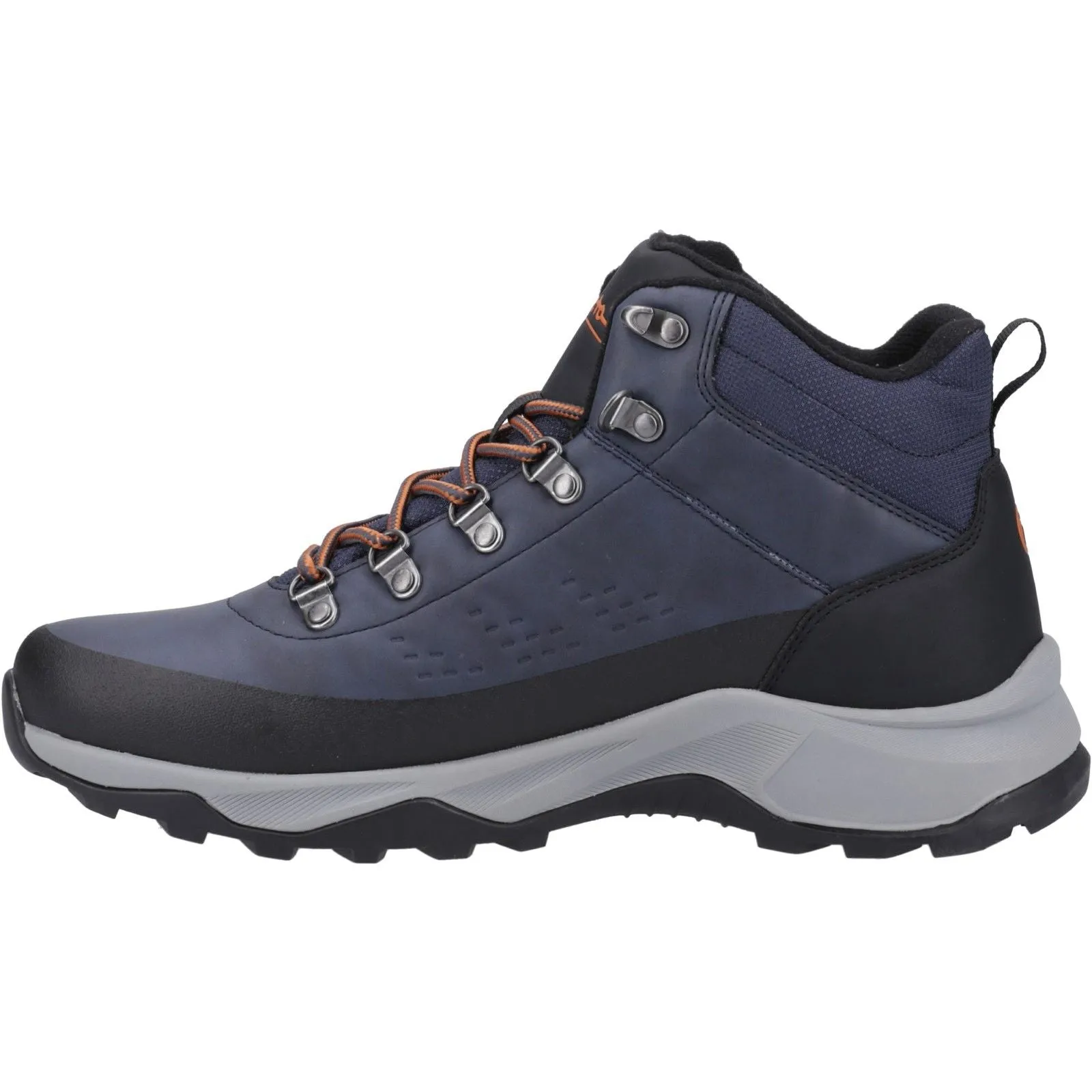 Cotswold Mens Ryeford Hiking Boots Navy Waterproof Tech Secure Comfort