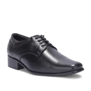 Soft Insole Evening shoes Fortune By Liberty Men HIL-3 Black Formal Lacing Derby Shoes