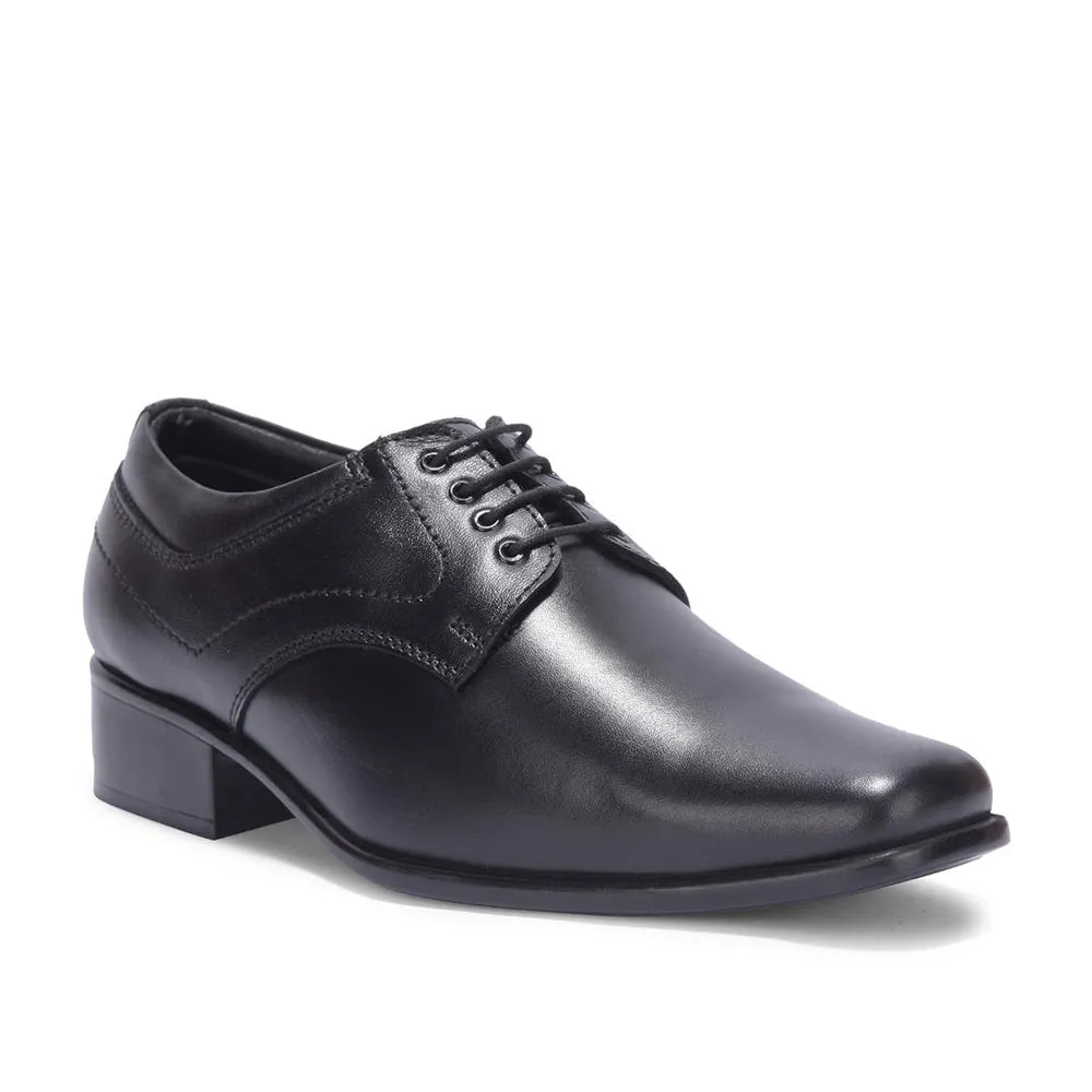 Soft Insole Evening shoes Fortune By Liberty Men HIL-3 Black Formal Lacing Derby Shoes