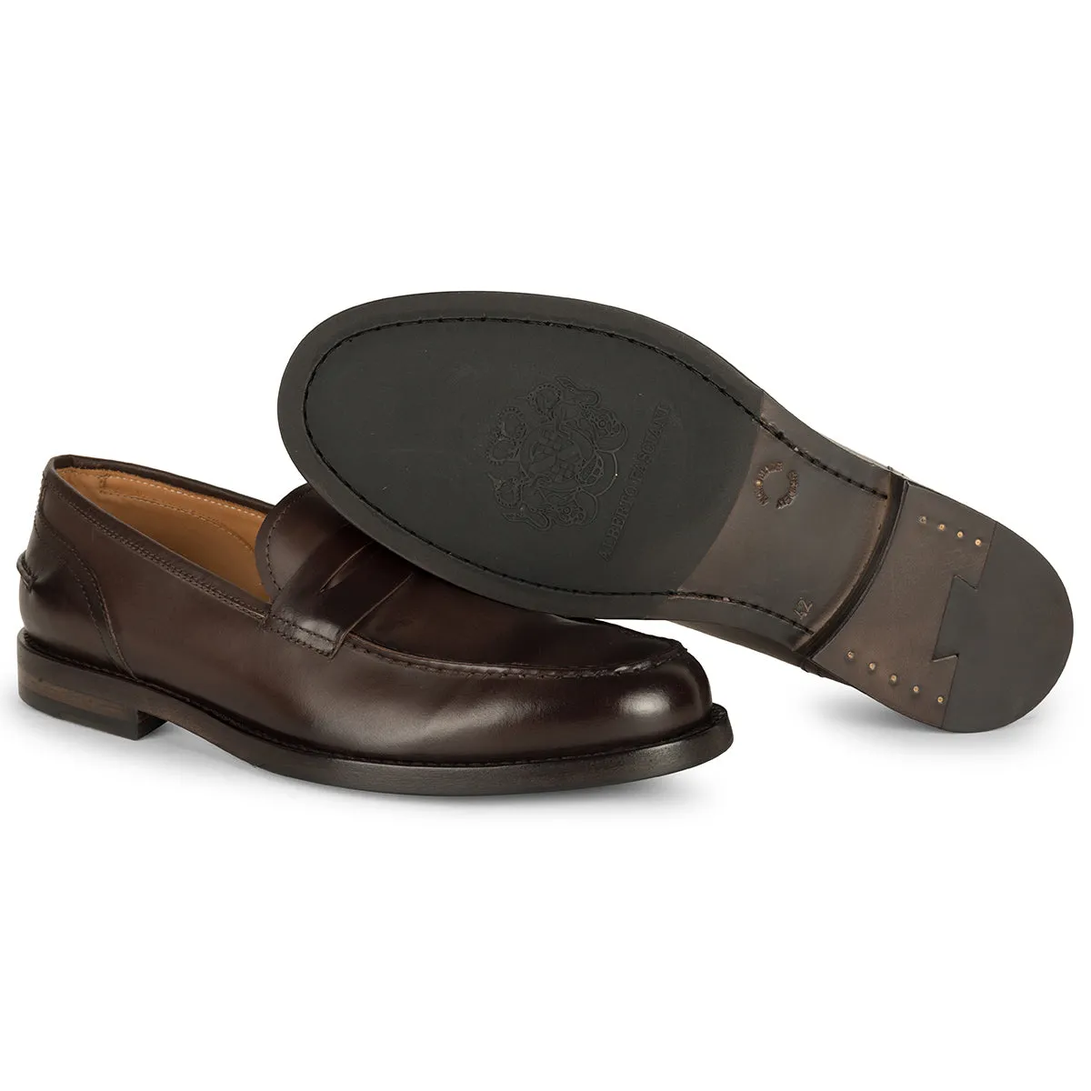 Soft Fit Shoes Easy Life BRIAN 57020<br>Batik loafer brown