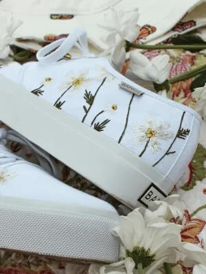 Daisy Dreams Platform Low Top RollUp Dirt Guard