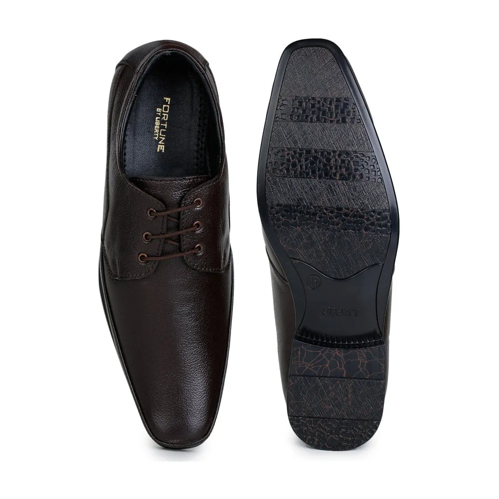 Fortune (Brown) Classic Oxford Shoes For Men HOL-14 By Liberty Tailored Design Quick Fashion Style