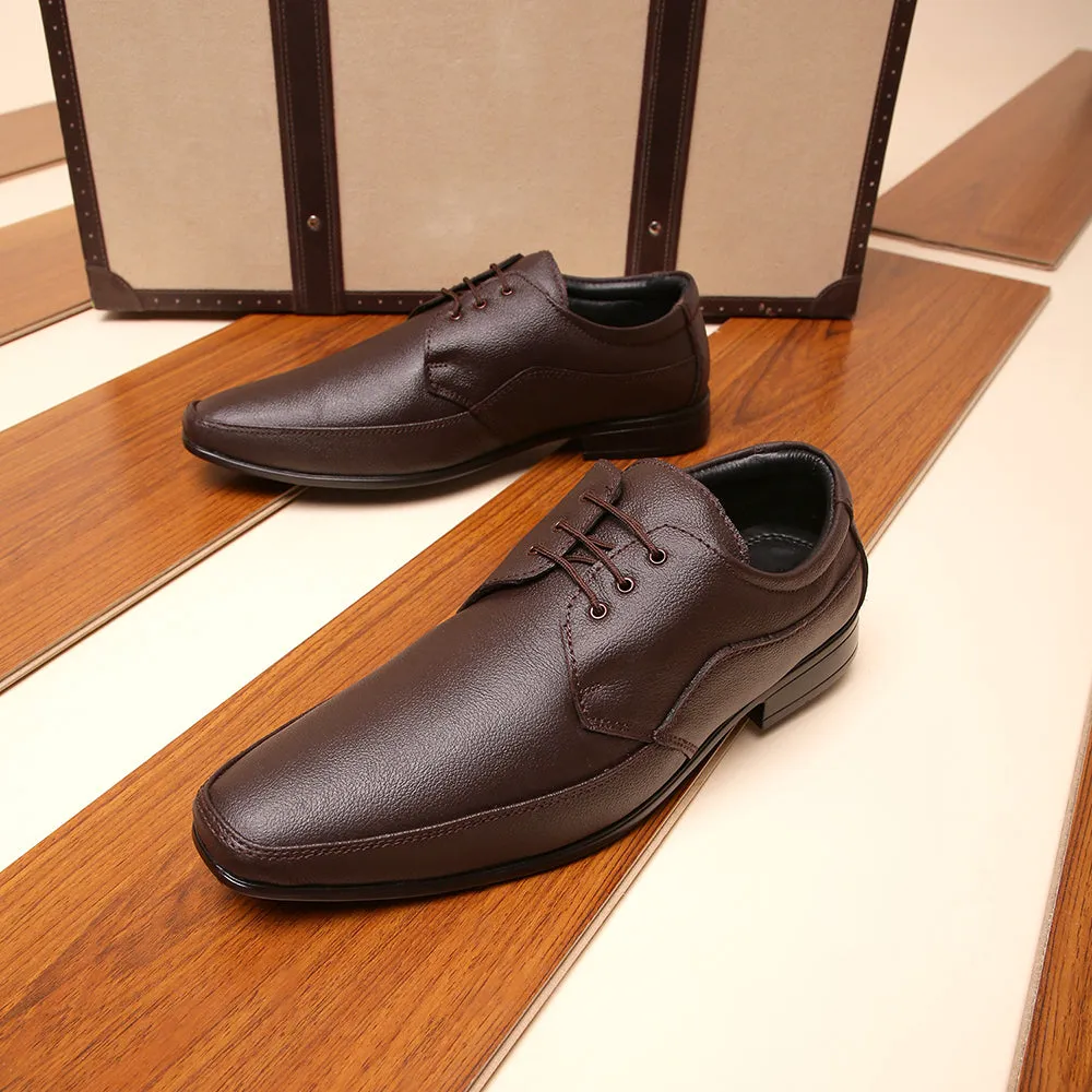 Quick Slip On Quick Wear Fortune (Brown) Classic Oxford Shoes For Men HOL-14 By Liberty