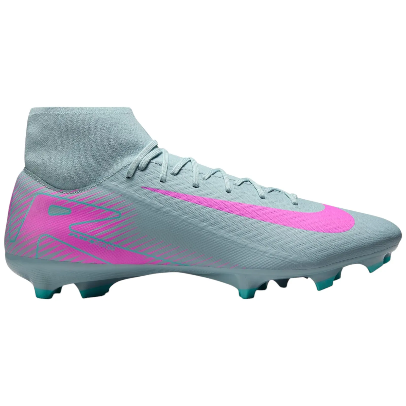 Ground Motion Nike Mercurial Superfly 10 Academy MG High-Top Football Boots