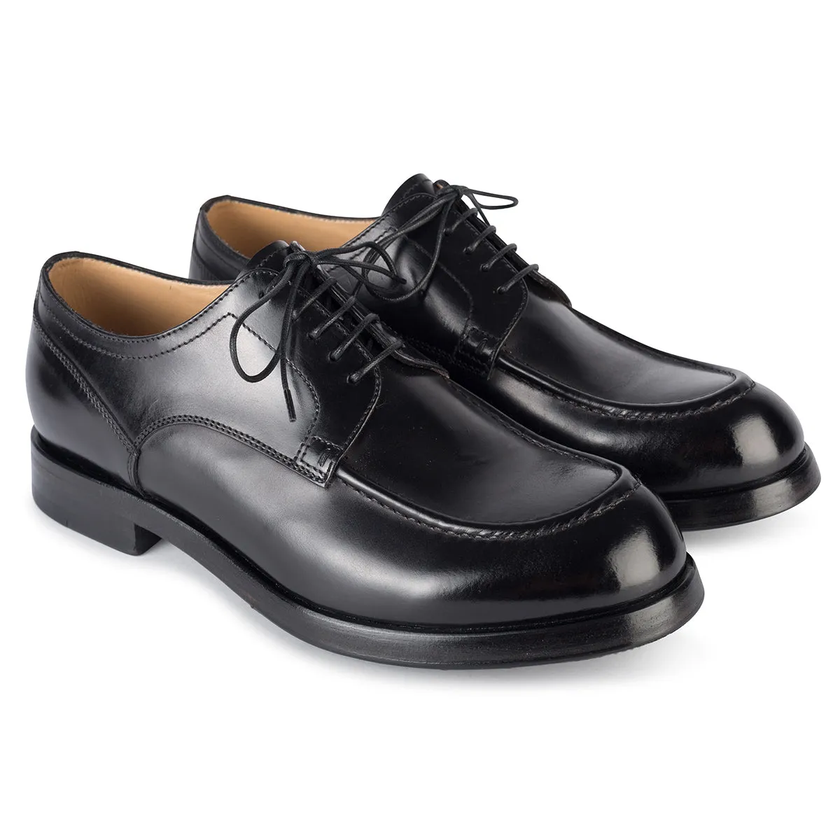ETHAN 83014<br>Derby shoes black Stylish Office Profile