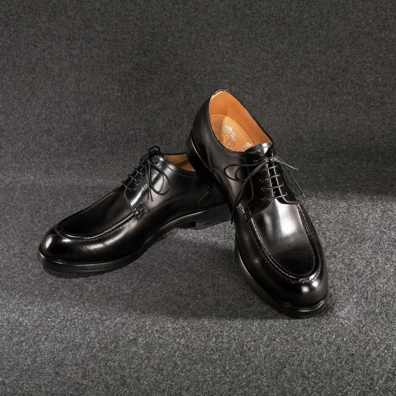 ETHAN 83014<br>Derby shoes black Work Ready Durable Daily Wear