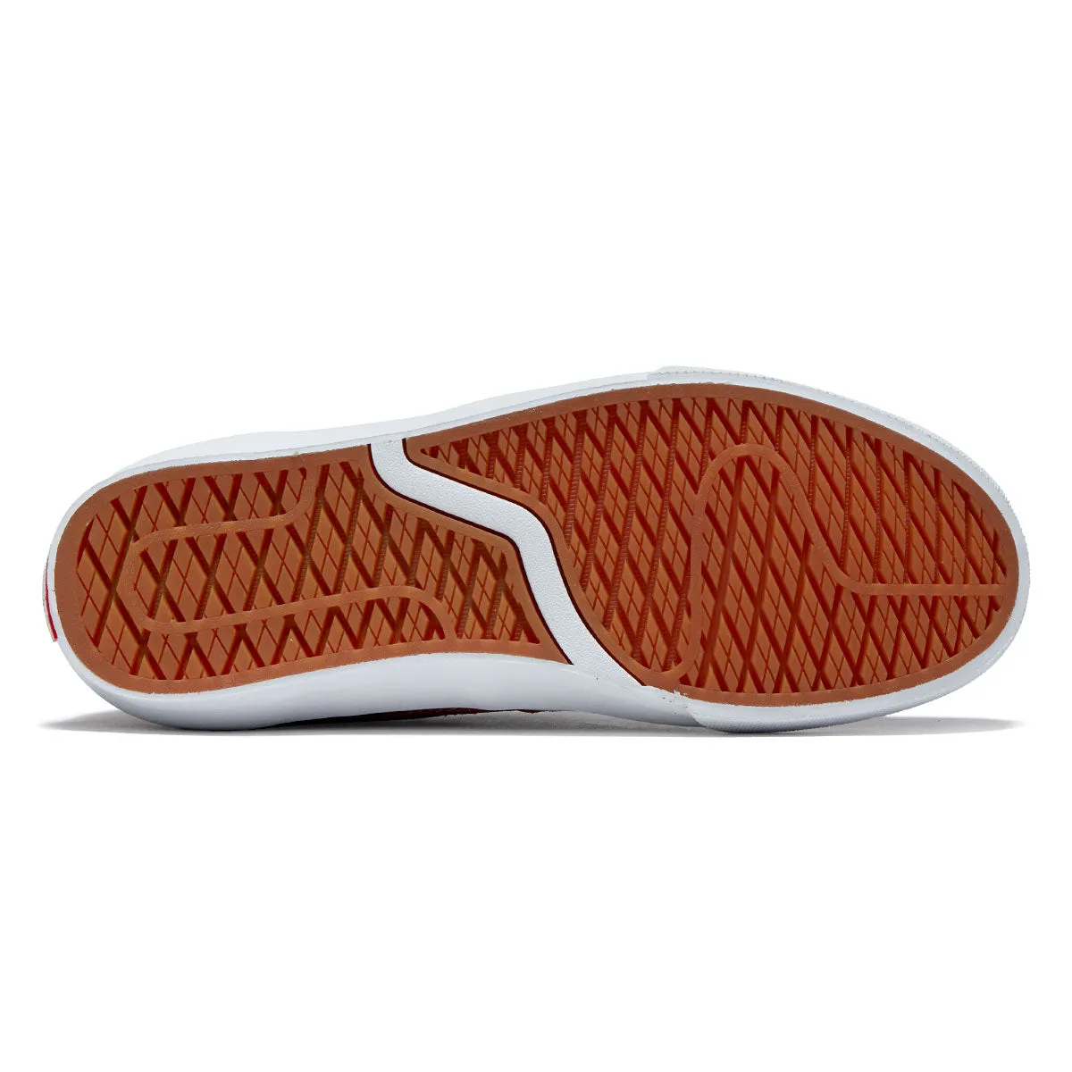 Firm Grip Vans Skate Curren Caples Shoes - Red/White