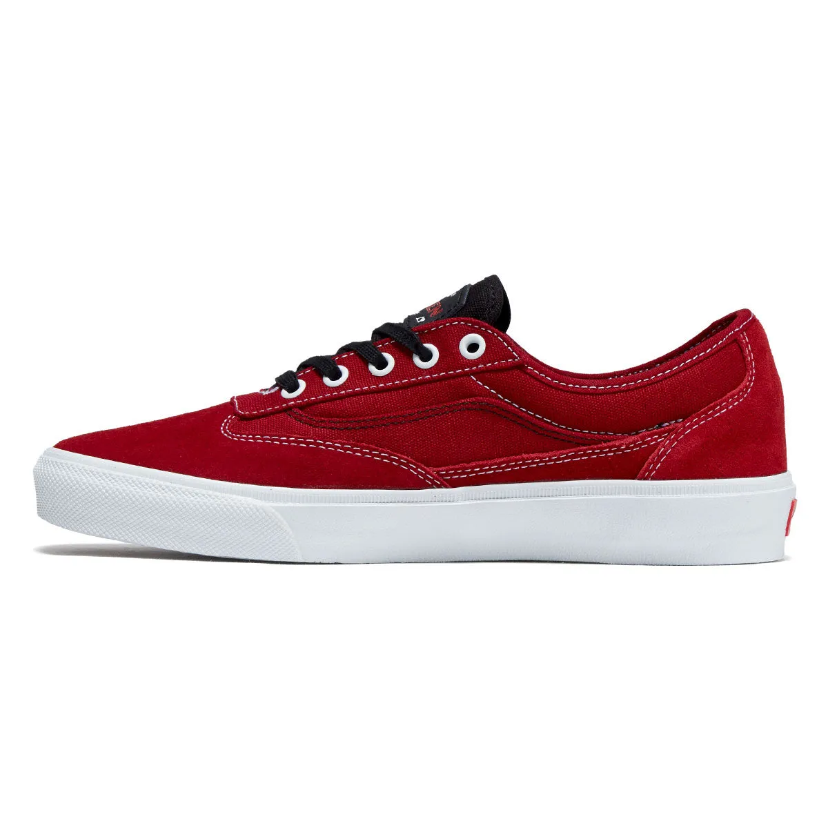 Flexibility Vans Skate Curren Caples Shoes - Red/White