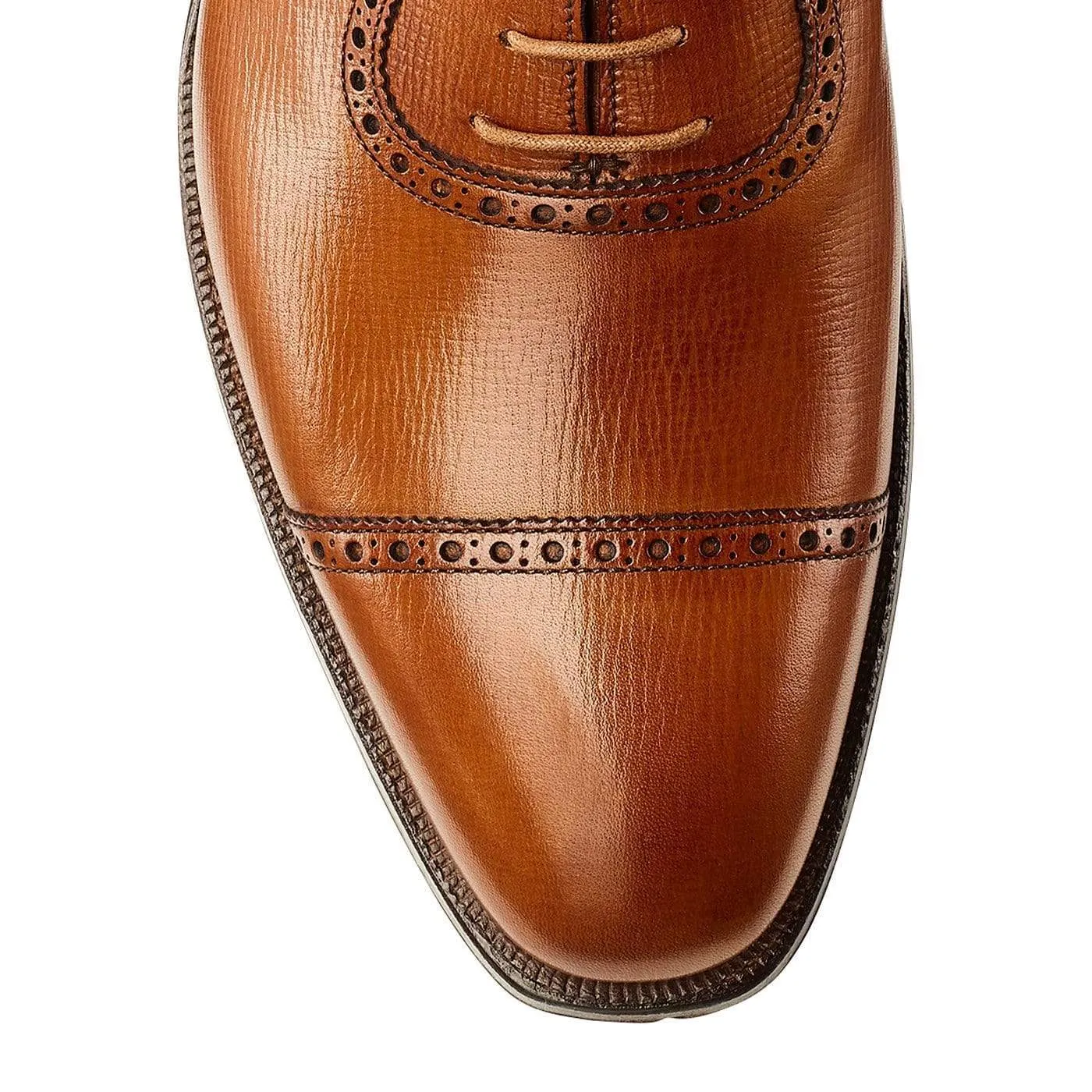 Albany 4 Tan Willow Grain Trendy Slip On Leather Look
