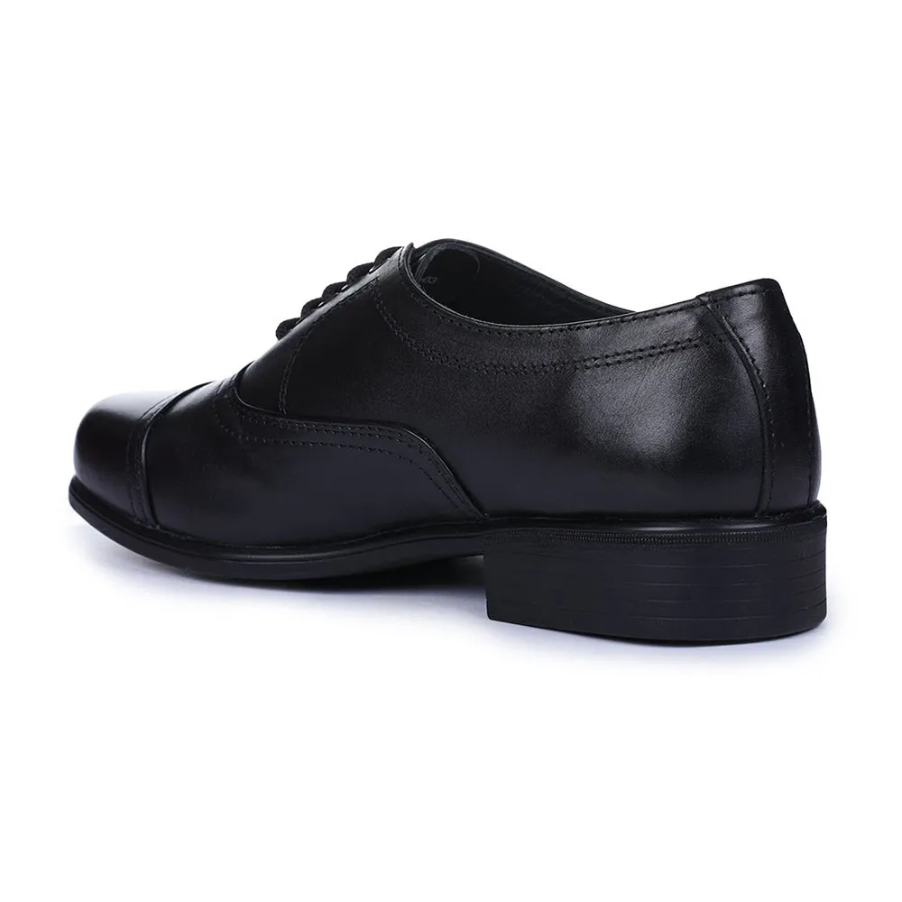Fortune Black Classic Oxford Shoes For Men 7168-03 By Liberty Walk Easy Comfy Wear