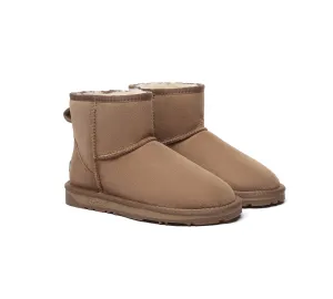 UGG EVERAU? UGG Boots Double Faced Sheepskin Wool Ankle Mini Classic Lightweight