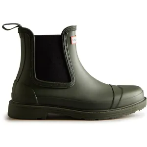 Utility Walk Active Walking Boots Hunter Womens Commando Chelsea Boots Dark Olive