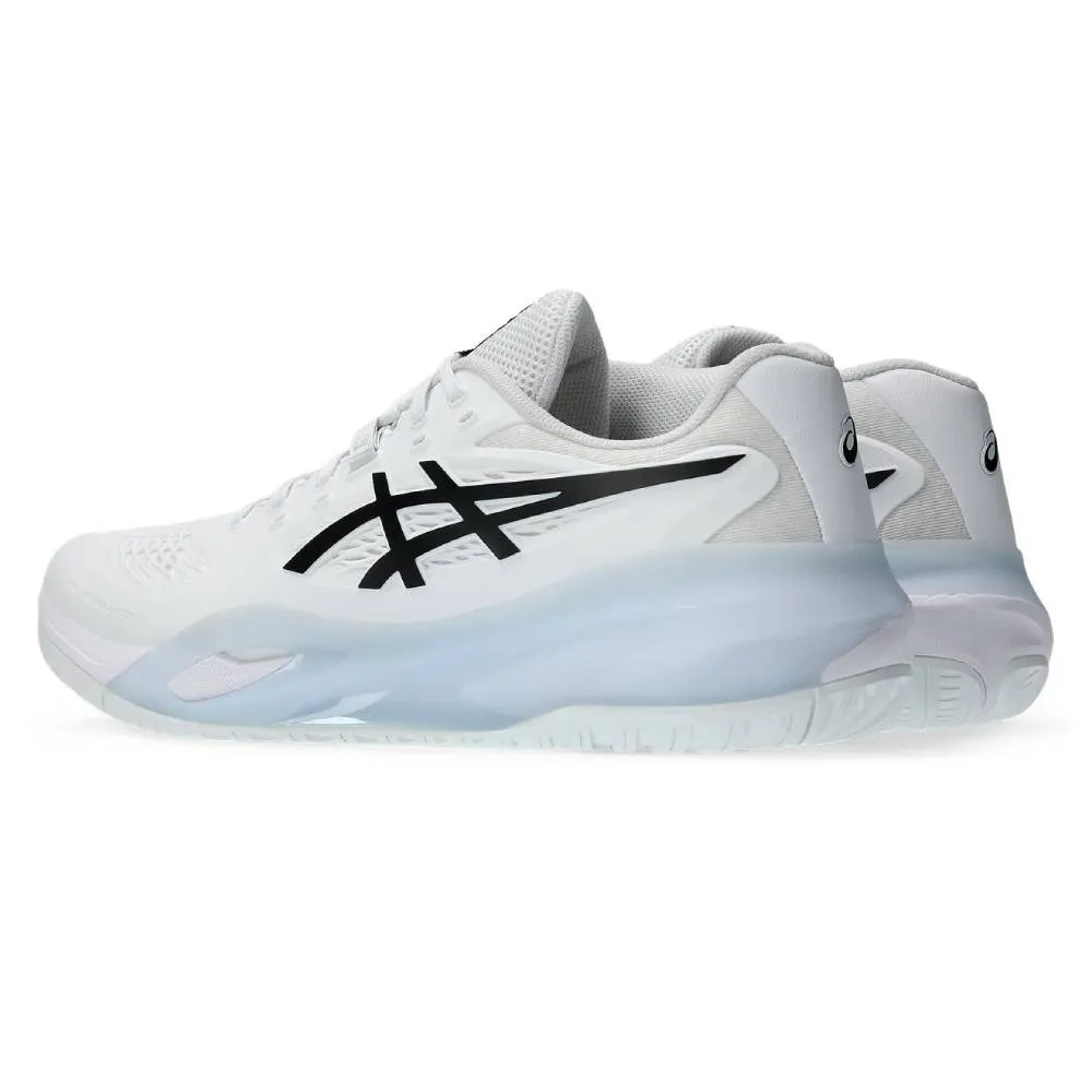 Flexible Cushion Asics Gel Resolution X Men's Tennis Shoe (White/Black)