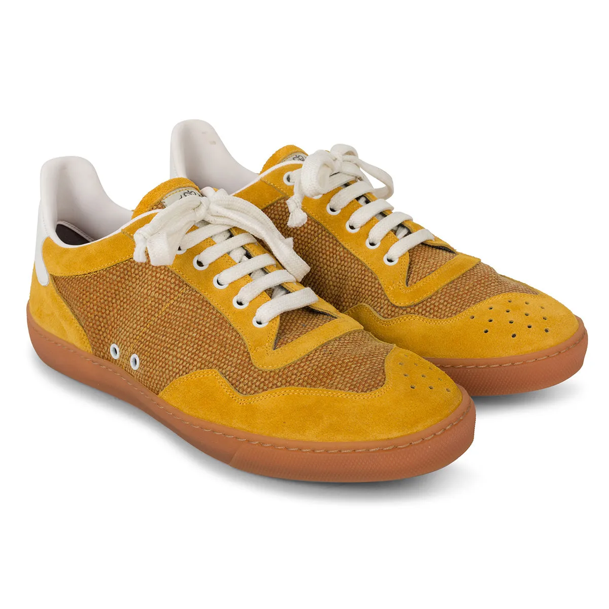 Easy Glide Slip Go Anywhere Shoes SPORT 84052<br> Leather and fabric sneakers