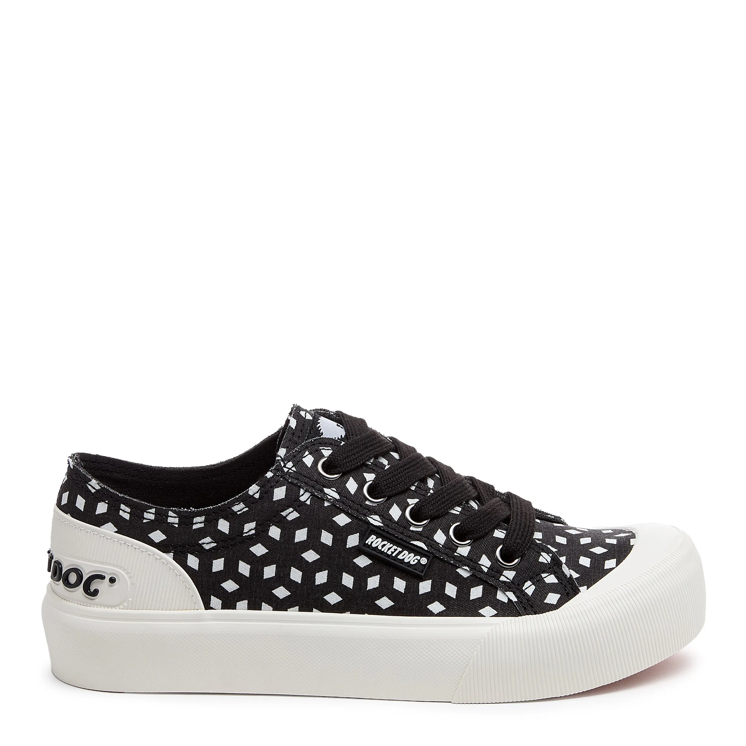 Valley Hike Soft Step Jazzin Plus Black Mosaic Sneaker