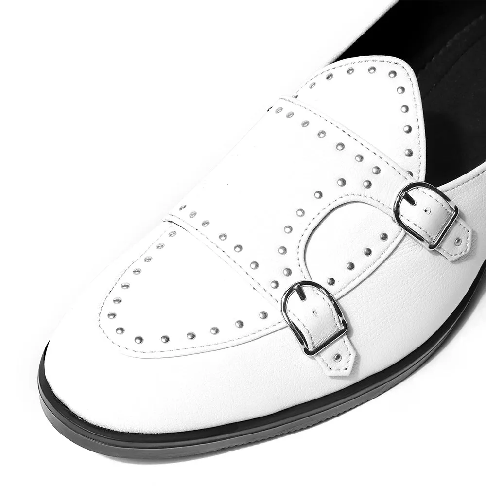 Viktor - White Rivet Single Monk Rich Hue Deep Hue