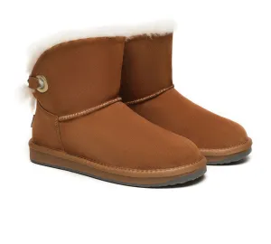 TARRAMARRA? UGG Boots Women Sheepskin Wool Adjustable Strap Ankle Mariel Arctic Hiking