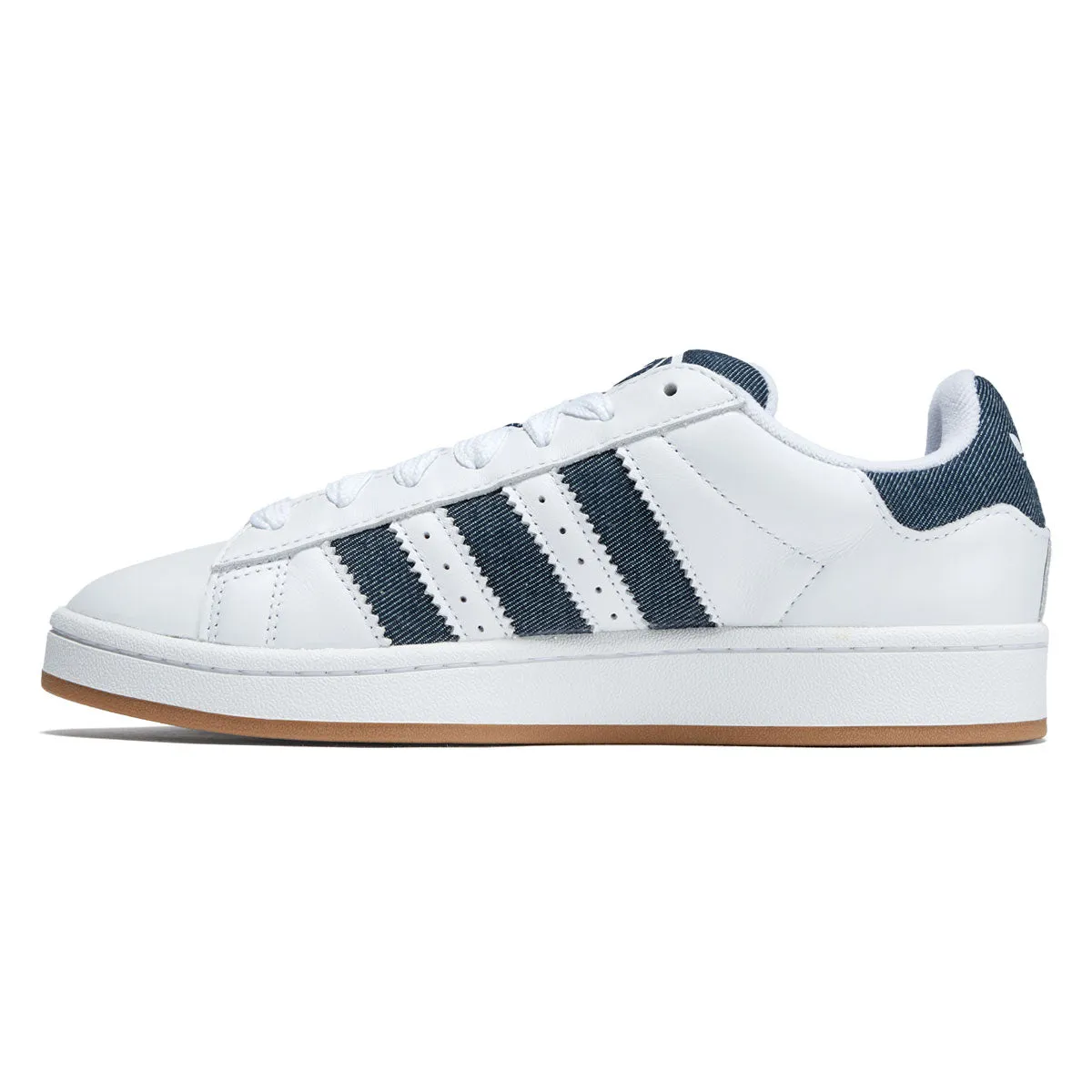 Adidas Campus 00s Shoes - Ftwr White/Night Indigo/Gold Metallic Everyday Flex