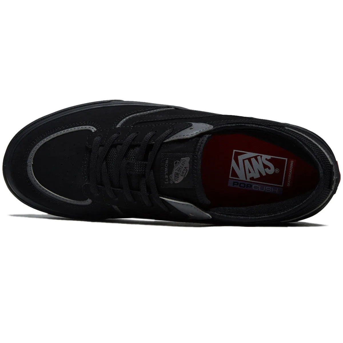 Vans Skate Rowley Shoes - Black/Pewter Foot Power