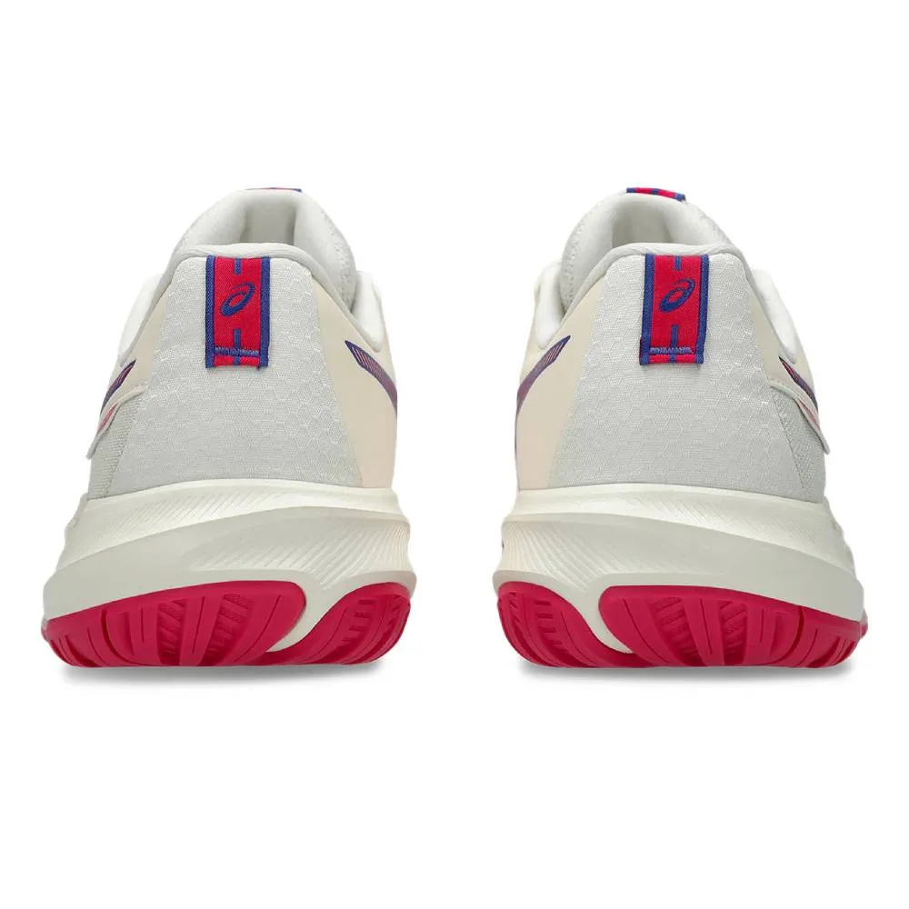 Asics Gel Challenger 15 Women's Tennis Shoe (Cream/Bright Rose) Anti Abrasion Sweat Control