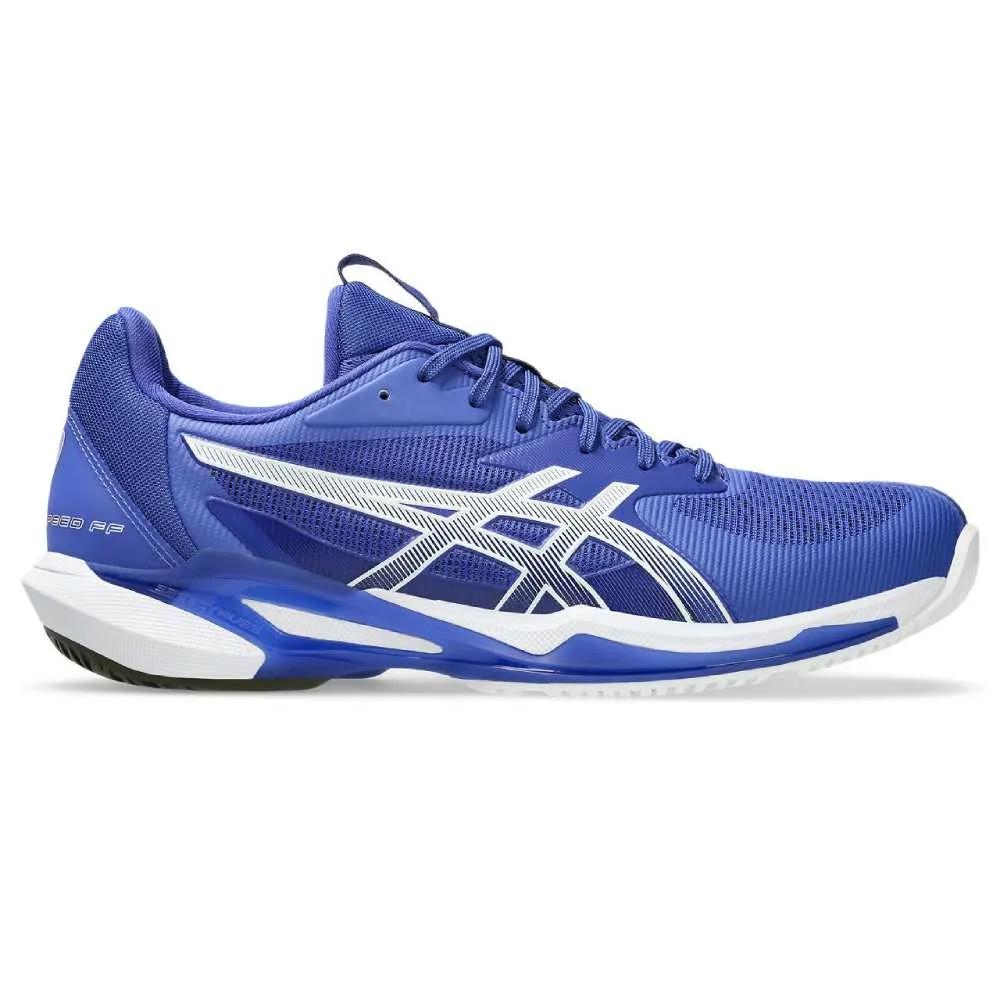 Asics Solution Speed FF 3 Men's Tennis Shoe (Dark Cobalt/White) Smooth Texture