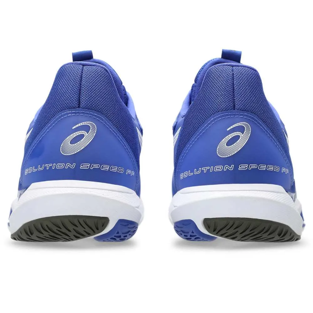 Classic Design Wide fit Asics Solution Speed FF 3 Men's Tennis Shoe (Dark Cobalt/White)