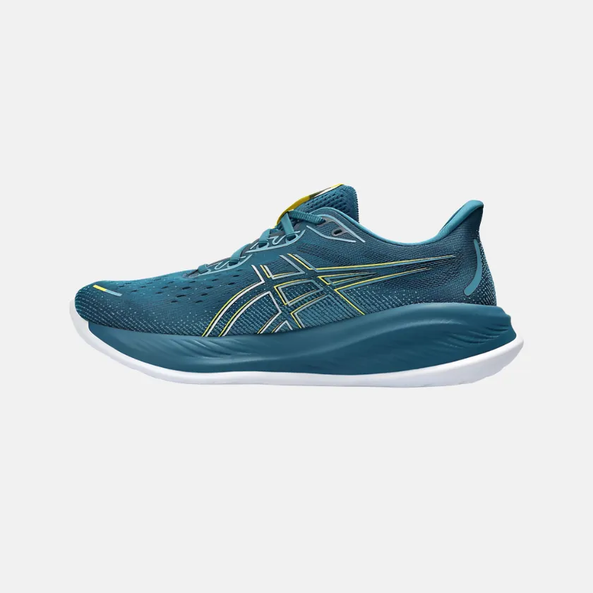Premium Asics GEL-CUMULUS 26 Men's Running Shoes - Evening Teal/Bright Yellow