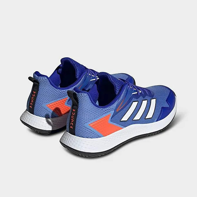 Adidas Men's Defiant Speed Tennis Shoes - Blue Fusion/White/Lucid Blue Gym workout
