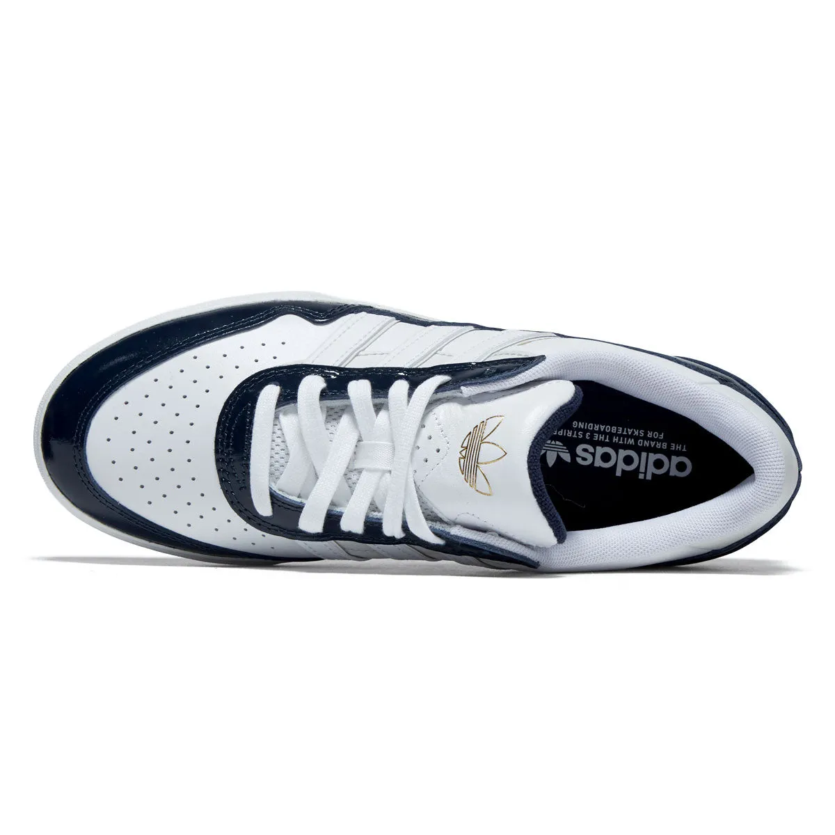 Breathable wear Fast Fit Adidas Tyshawn II Shoes - Core Navy/Ftwr White/Grey One