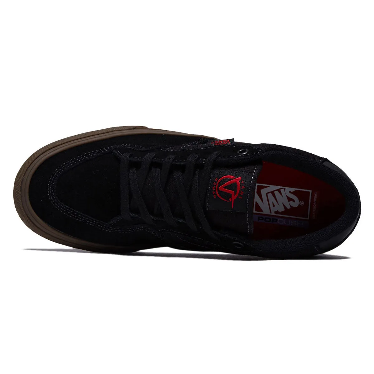 Quick Fit Vans Rowan Shoes - Black/Dark Gum