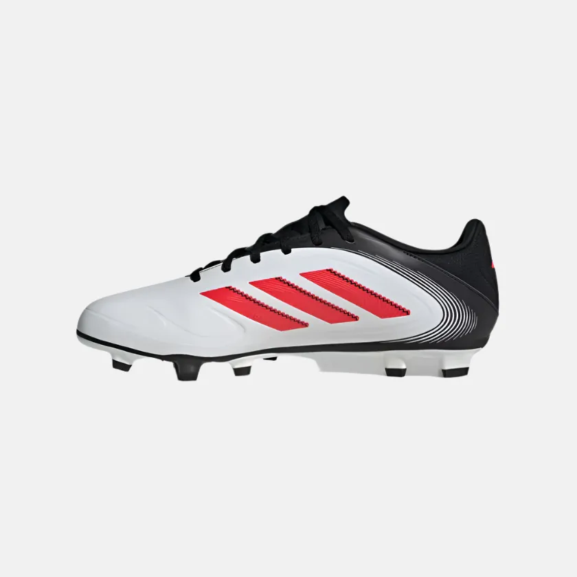 Adidas Copa Pure 3 Club Firm/Multi-Ground Boots -Cloud White/Lucid Red/Core Black Pivot Support Training Base