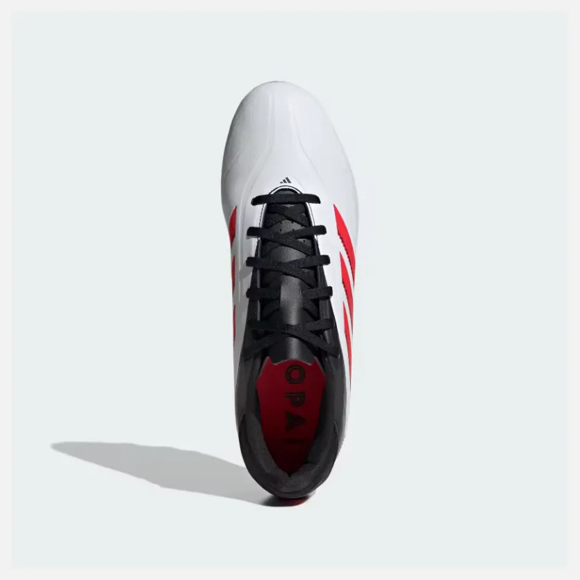 Balanced Traction Inner Padding Adidas Copa Pure 3 Club Firm/Multi-Ground Boots -Cloud White/Lucid Red/Core Black