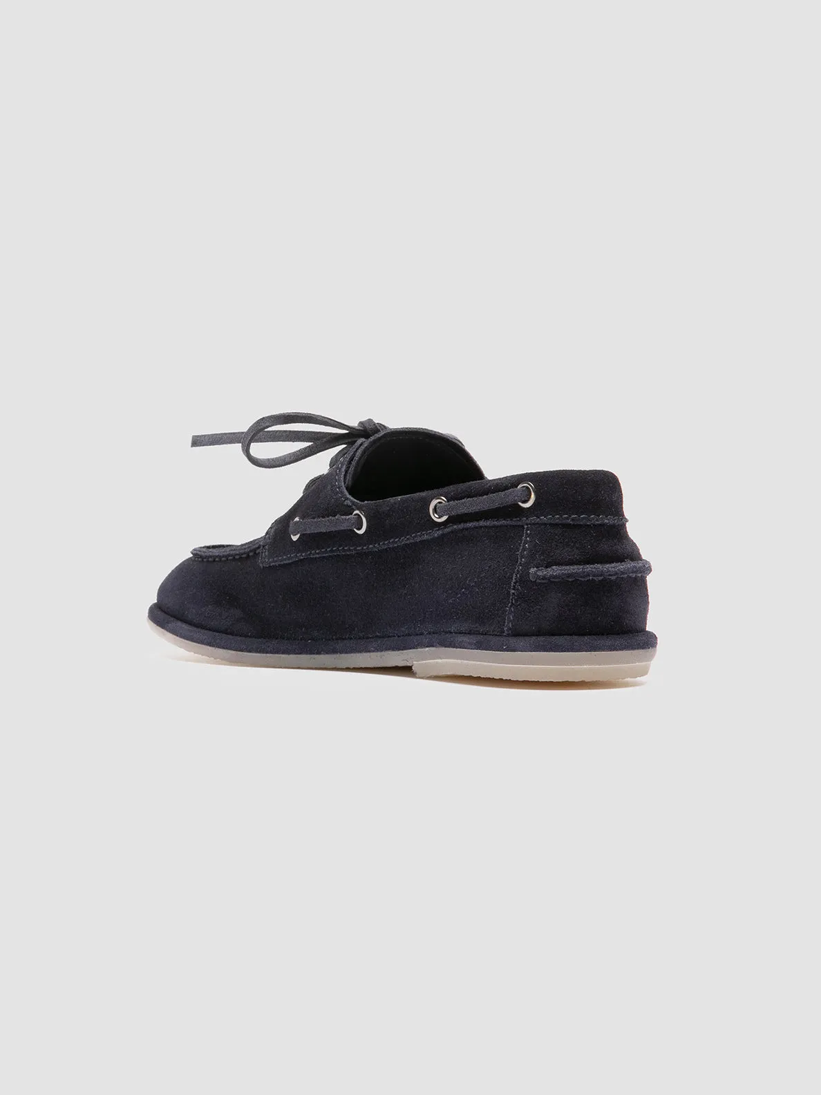 Travel Must LOVE 101 - Blue Suede Boat Shoes