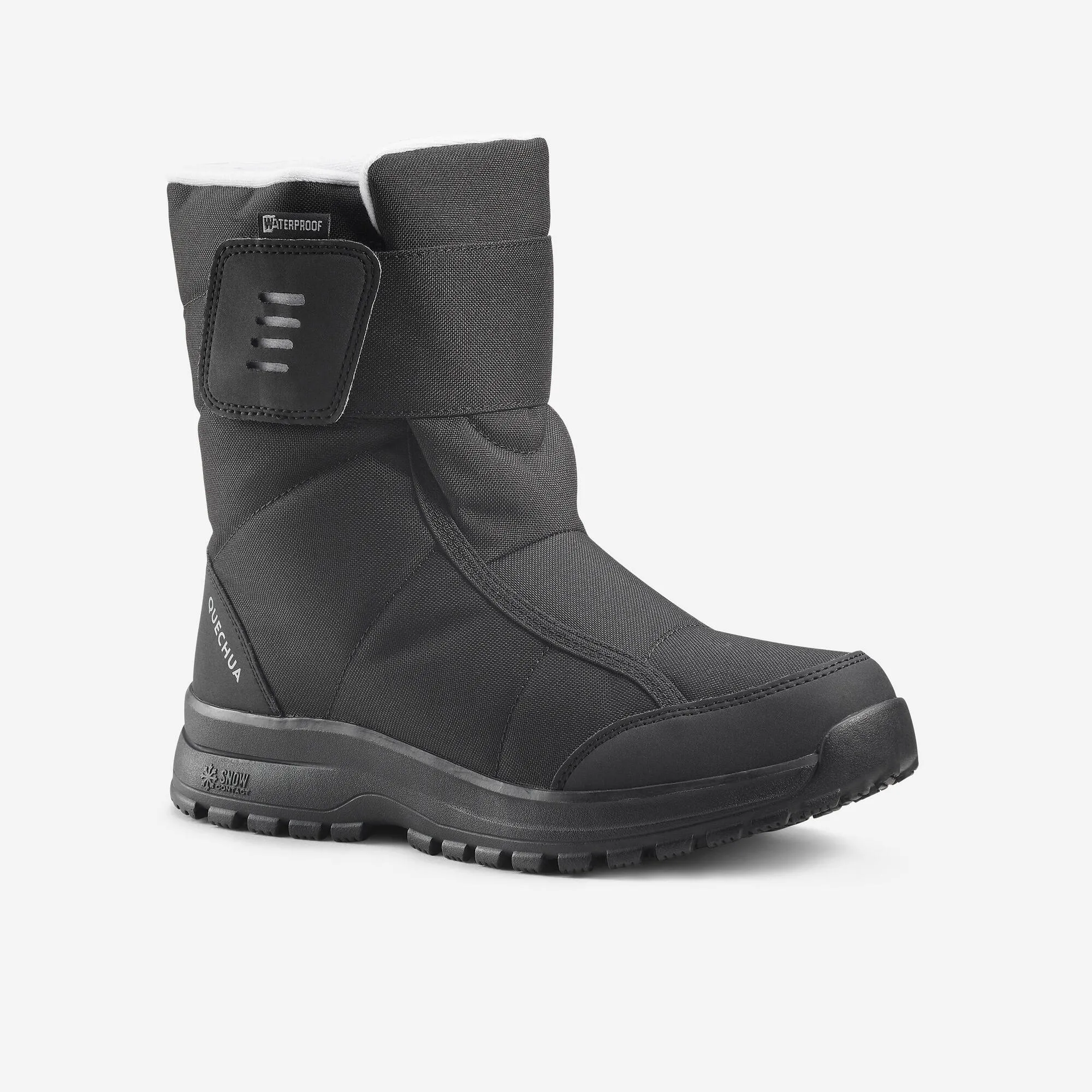 Anti-Fatigue Support Fast Trail Boots Quechua Women's SH100 X-Warm Waterproof Mid Snow Boots