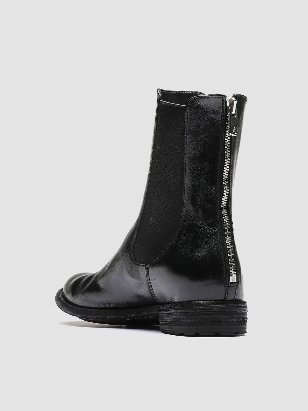 Daily Walk City Pace LEXIKON 073 - Black Leather Chelsea Boots