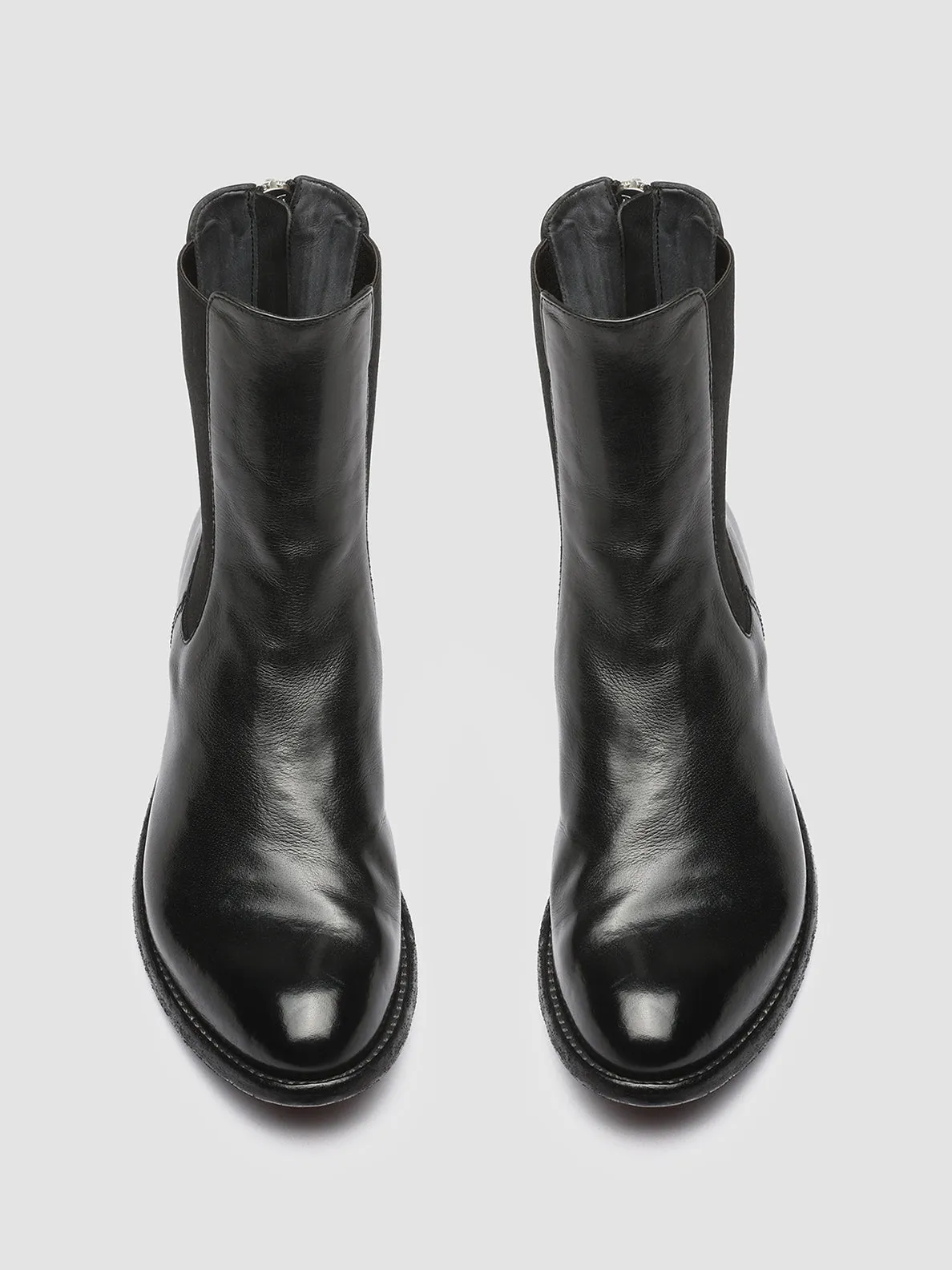 Dad Style Free Pace LEXIKON 073 - Black Leather Chelsea Boots