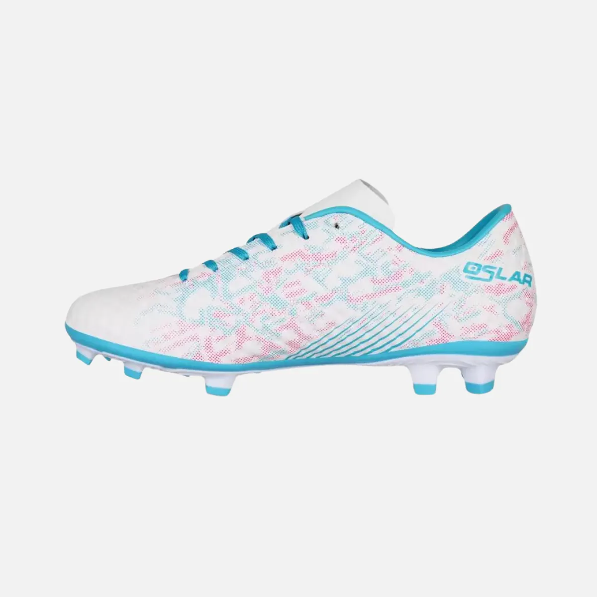 Nivia Oslar 3.0 Unisex Football Studs -White Training Base Balanced Traction