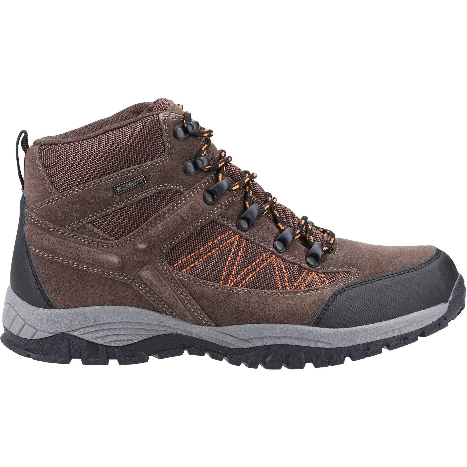 Cotswold Mens Maisemore Hiking Boot Brown Lightweight Outdoor Grip