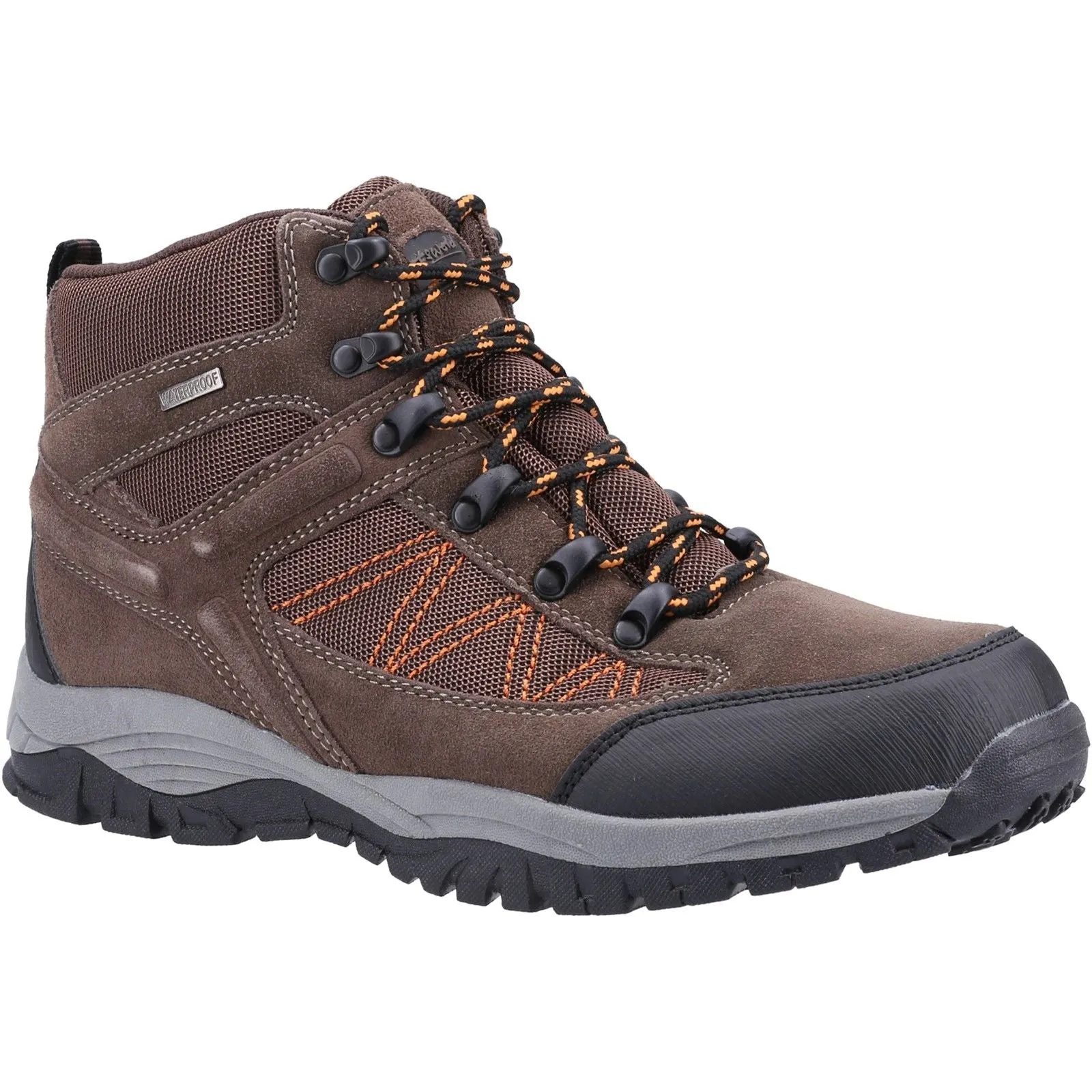 Secure Hold Cotswold Mens Maisemore Hiking Boot Brown