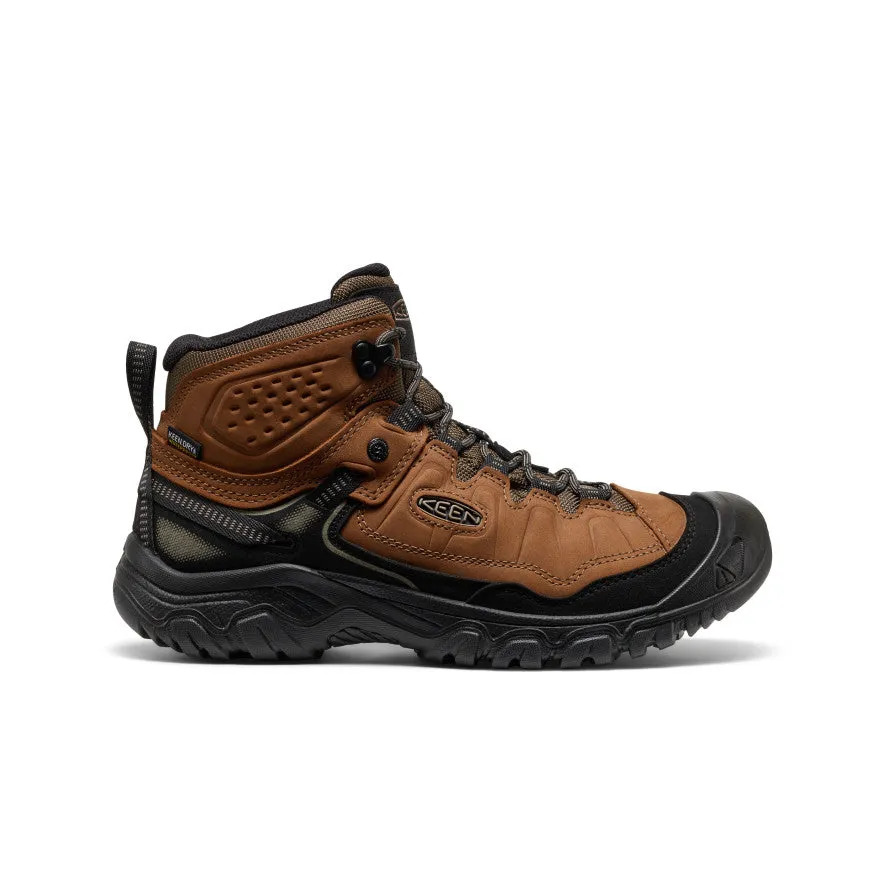 Anti-Puncture Sole Anti Fatigue Men's Targhee IV Waterproof Hiking Boot  |  Bison/Black