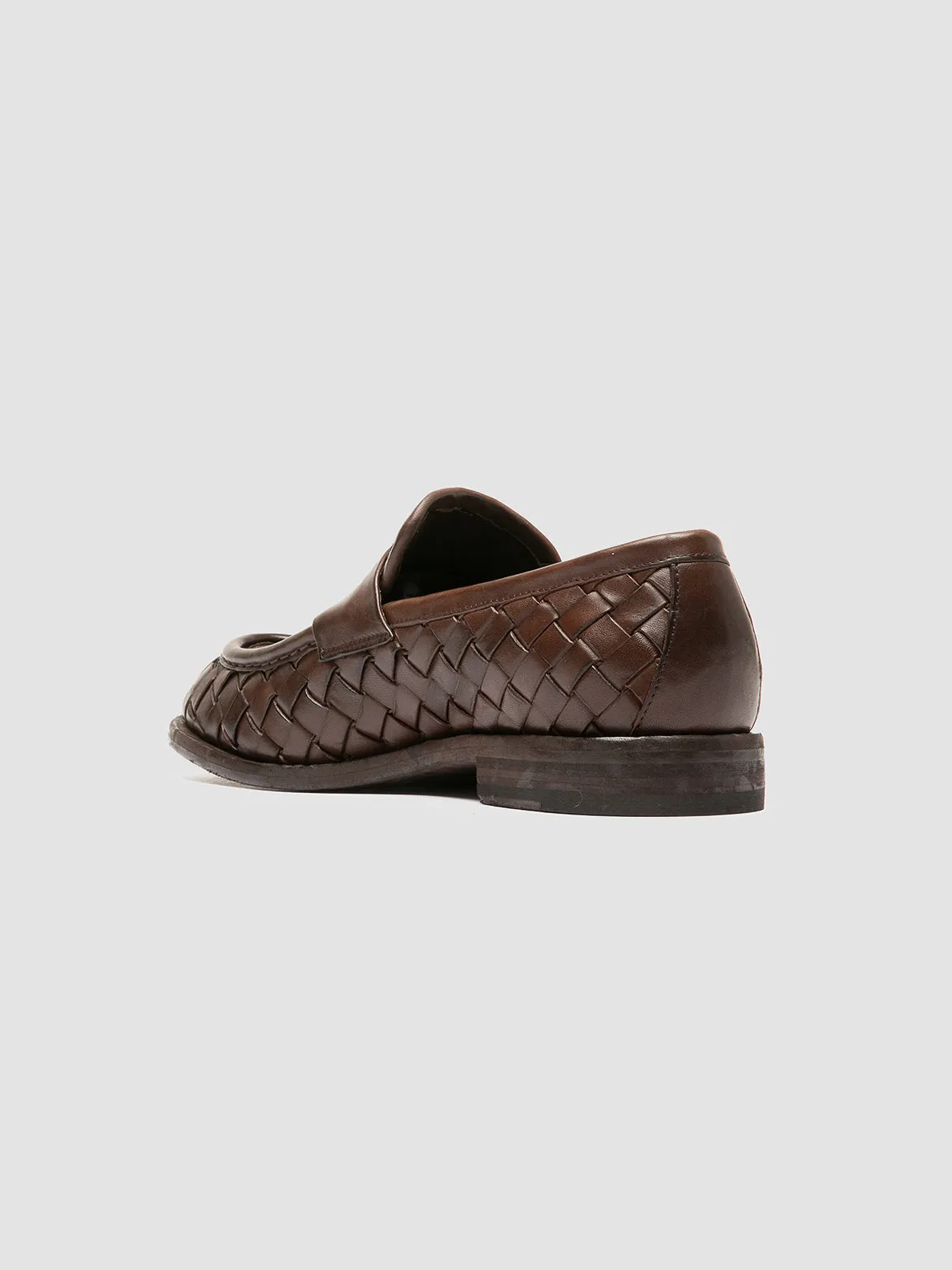 RUGGED 008 - Brown Leather Penny Loafers Market Tour