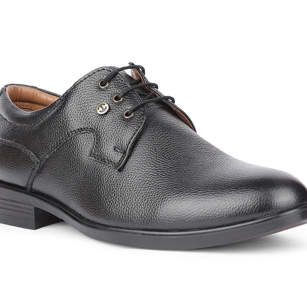 Healers Formal Black Lacing Derby Shoes For Men S201-05 By Liberty Office To Dinner Neutral Look