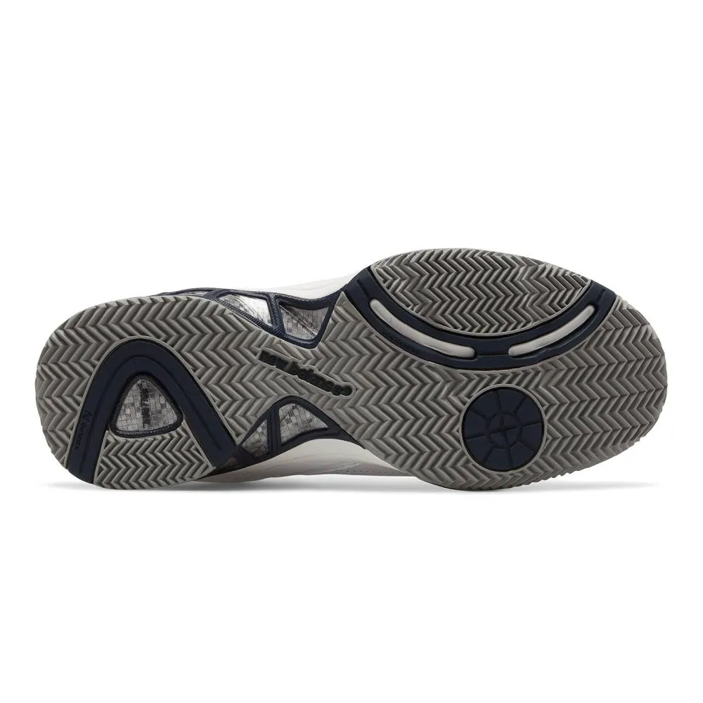 New Balance 806 Wide Men's Tennis Shoe (White) Neutral Tone Memory Foam