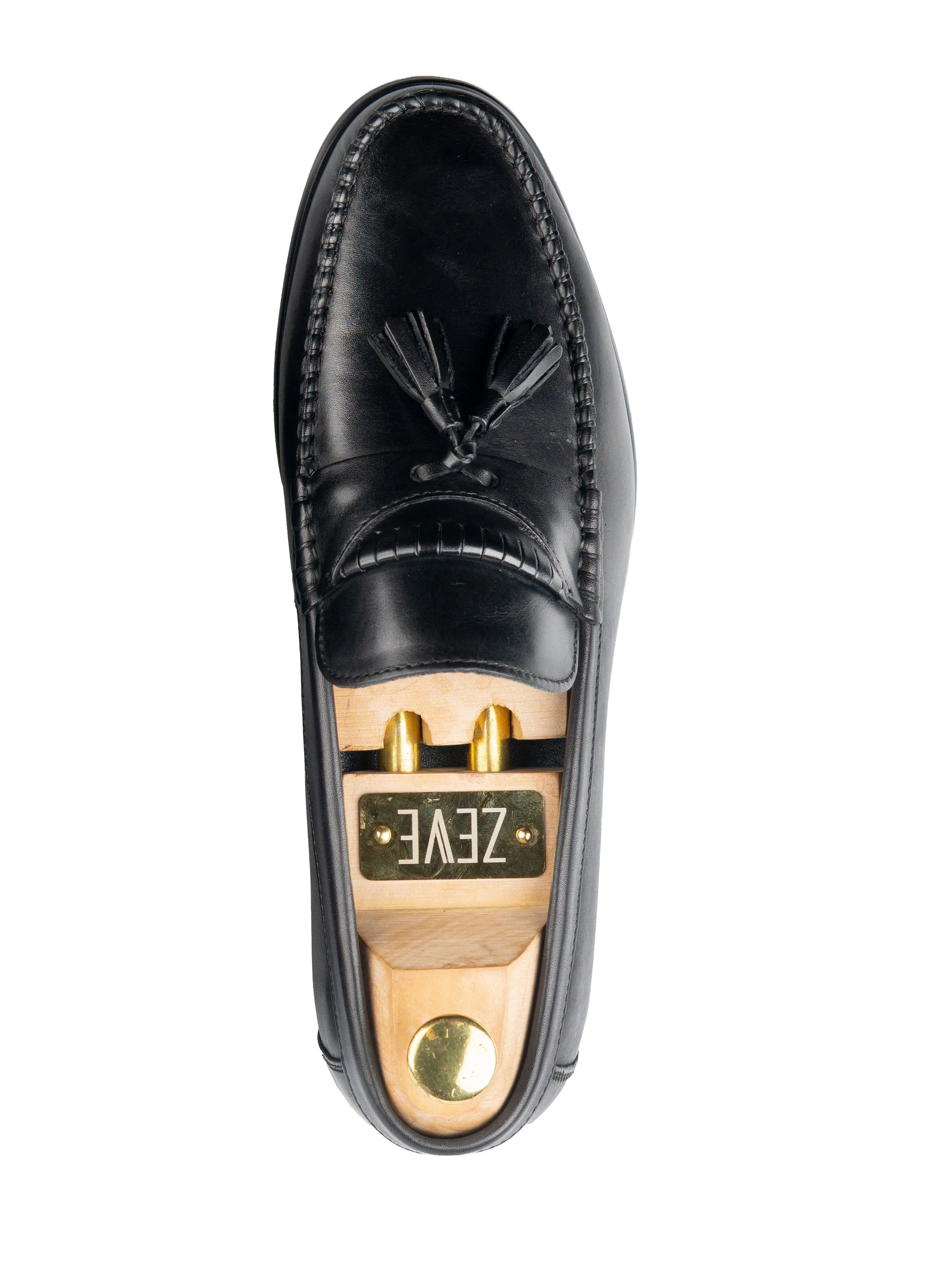 Tassel Moccasin Loafer - Solid Black Trend Motion
