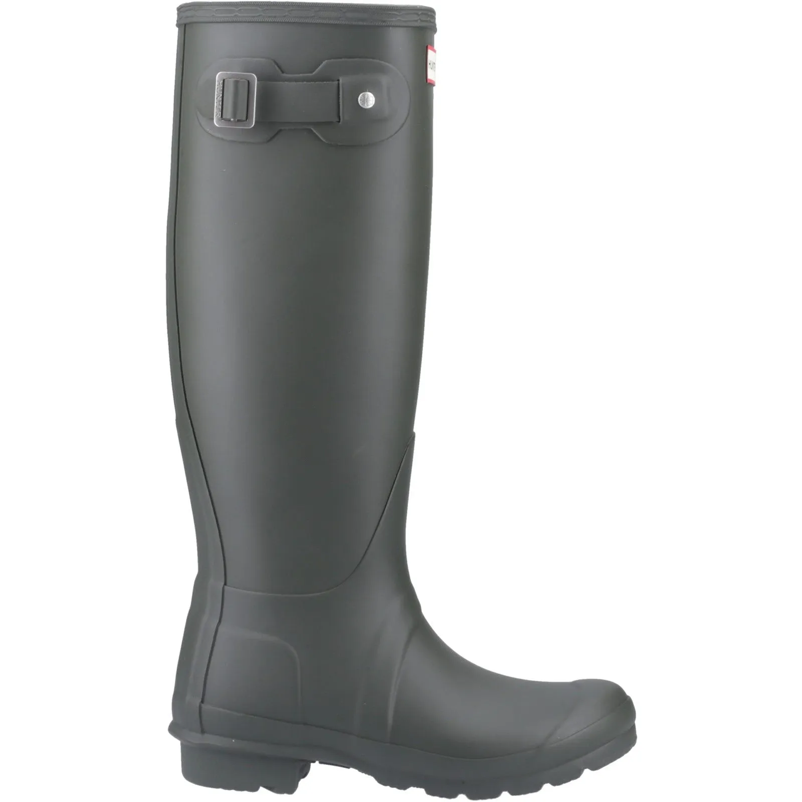 Hunter Womens Original Tall Wellington Boots Dark Olive Quick Fit Outdoor All-Terrain Wear