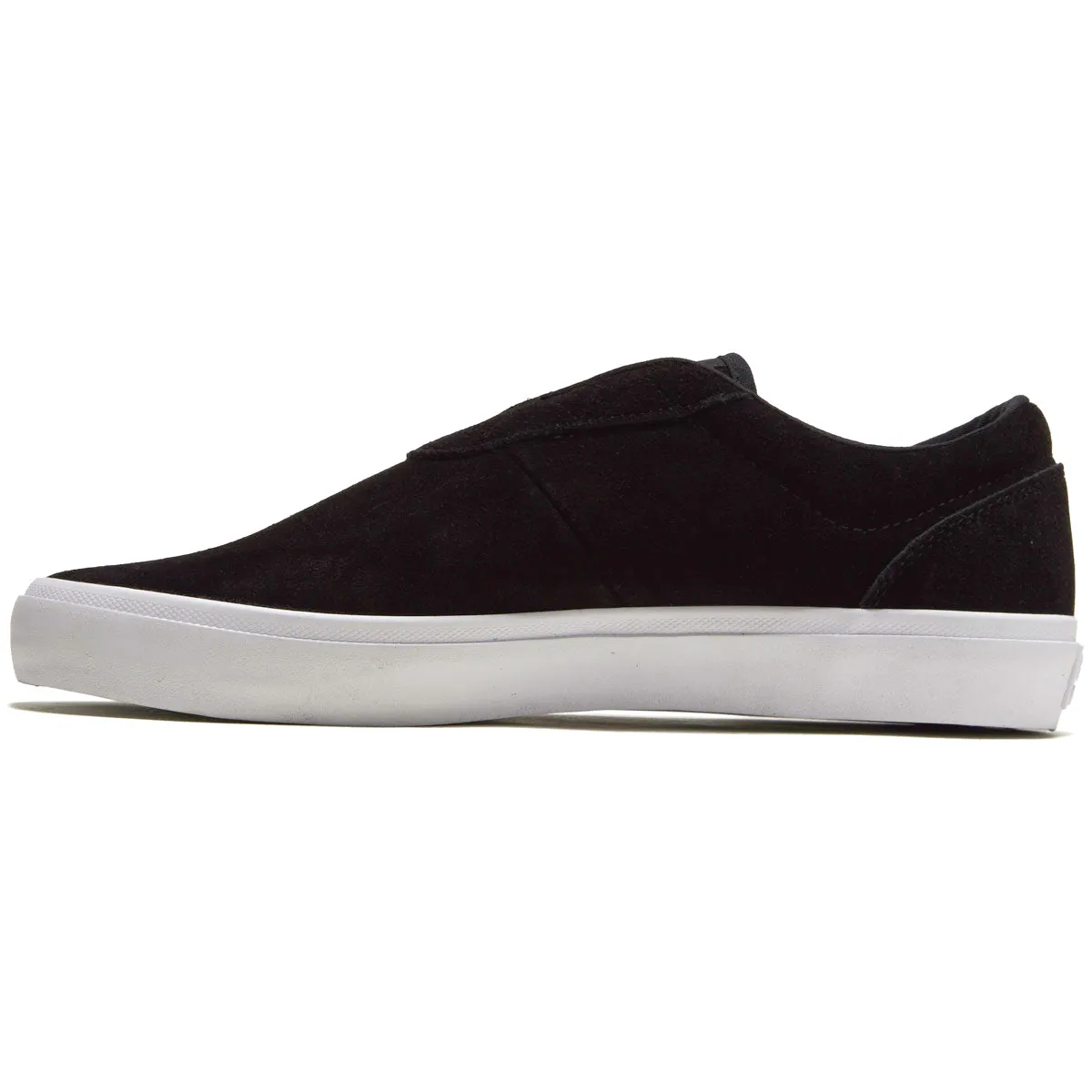 Fast Ride Fit Opus Honey Slip Shoes - Black/White Suede